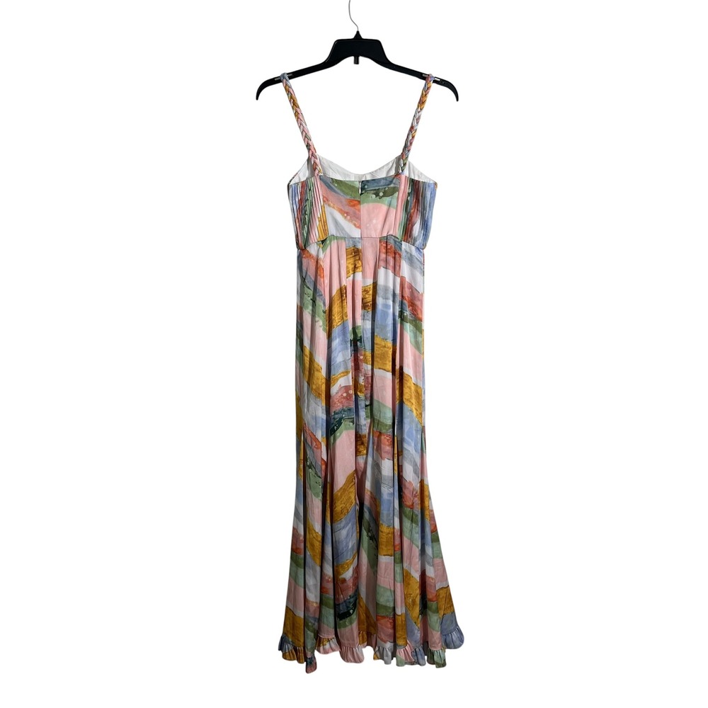 HUTCH x ANTHROPOLOGIE Shyla Gown Maxi Dress in Pastel Brushstroke - Picture 4 of 11